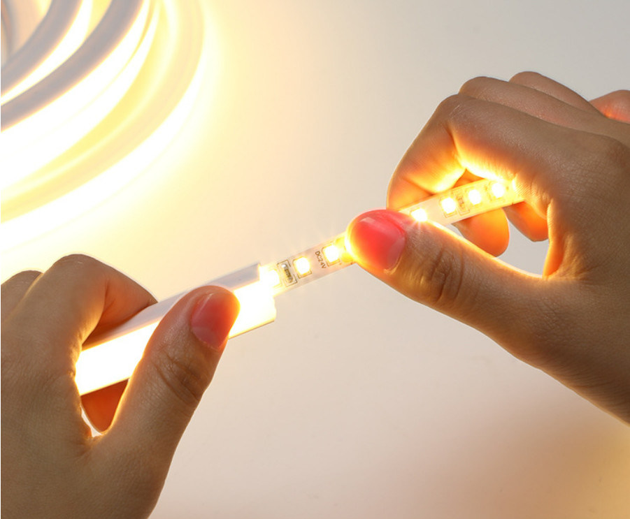 украшение IP65 IP67 света прокладки СИД гибкого трубопровода 24V 8W 3000K неоновое