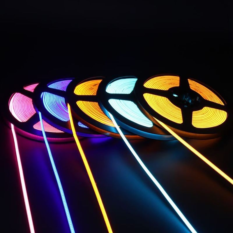Оформление прокладки 480leds/M 4000k 8W СИД УДАРА ультра 4mm крытое