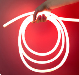 Цвет света прокладки неонового света 24V IP67 силикона СИД неоновый гибкий теплый белый